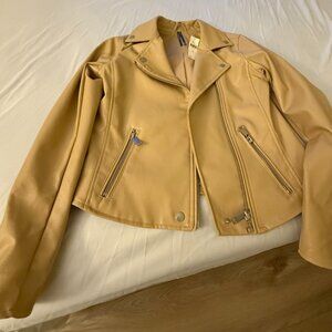 Anthropologie Vegan Leather Moto Jacket - NWT